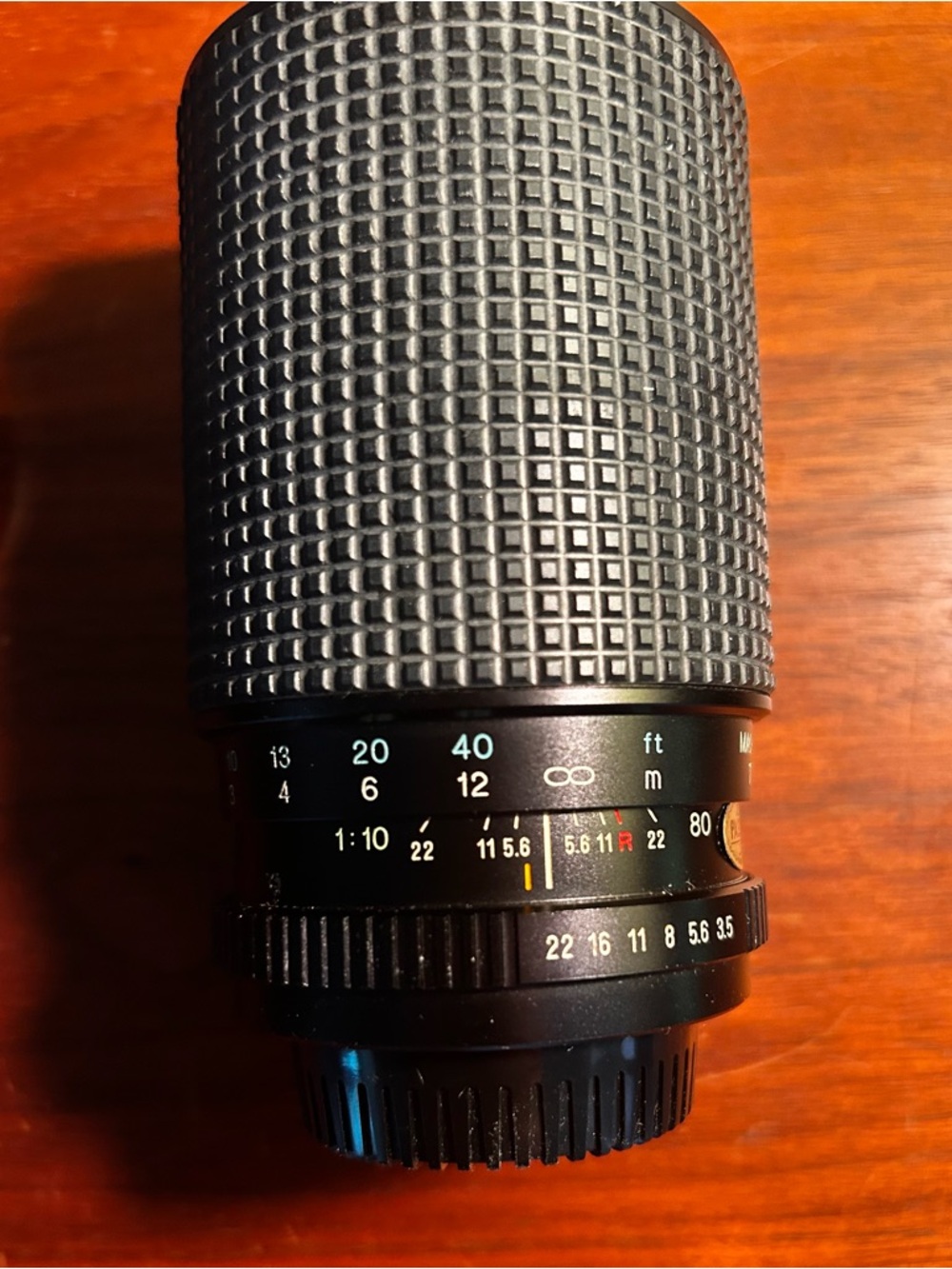 RMC TOKINA vintage manual focus 80-200mm zoom lens.